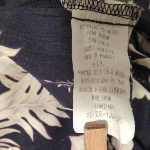 Vintage Hawaiian Floral Tank Dress L Patio Tropical Sleeveless Ruffle Zip - Picture 9 of 10